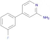 4-(3-Fluorophenyl)-2-pyridinamine
