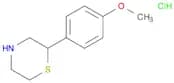 2-(4-Methoxyphenyl)thiomorpholine, HCl