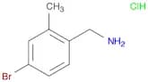 (4-Bromo-2-methylphenyl)methanamine hydrochloride