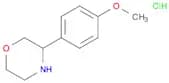 3-(4-Methoxyphenyl)morpholine, HCl