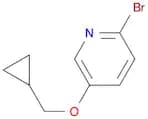 2-Bromo-5-(cyclopropylmethoxy)pyridine