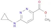 Methyl 6-(Cyclopropylamino)pyridazine-3-carboxylate