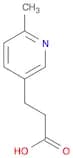 3-Pyridinepropanoic acid, 6-methyl-