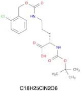 L-ORNITHINE,N5-[[(2-CHLOROPHENYL)METHOXY]CARBONYL]-N2-[(1,1-DIMETHYLETHOXY)CARBONYL]-