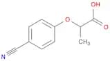 Propanoic acid, 2-(4-cyanophenoxy)-