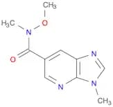 N-Methoxy-N,3-dimethyl-3H-imidazo[4,5-b]pyridine-6-carboxamide