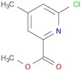 Methyl 6-chloro-4-methylpyridine-2-carboxylate