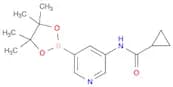 Cyclopropanecarboxamide, n-[5-(4,4,5,5-tetramethyl-1,3,2-dioxaborolan-2-yl)-3-pyridinyl]-