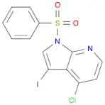 3-Iodo-4-chloro-1-(phenylsulfonyl)-1h-pyrrolo[2,3-b]pyridine
