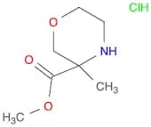 METHYL 3-METHYLMORPHOLINE-3-CARBOXYLATE HCL