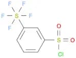 3-(Pentafluoro-λ6-sulfanyl)benzene-1-sulfonyl chloride