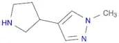 1-Methyl-4-(pyrrolidin-3-yl)-1H-pyrazole