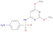 Benzenesulfonamide, 4-​amino-​N-​(2,​6-​dimethoxy-​4-​pyrimidinyl)​-