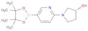 (3R)-1-[5-(tetramethyl-1,3,2-dioxaborolan-2-yl)pyridin-2-yl]pyrrolidin-3-ol
