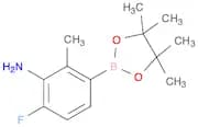 Benzenamine, 6-​fluoro-​2-​methyl-​3-​(4,​4,​5,​5-​tetramethyl-​1,​3,​2-​dioxaborolan-​2-​yl)​-