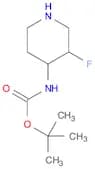 tert-Butyl (3-fluoropiperidin-4-yl)carbamate