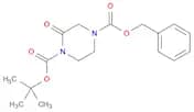 4-Benzyl 1-tert-butyl 2-oxopiperazine-1,4-dicarboxylate