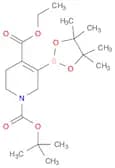 1-tert-Butyl 4-ethyl 5-(tetramethyl-1,3,2-dioxaborolan-2-yl)-1,2,3,6-tetrahydropyridine-1,4-dicarb…
