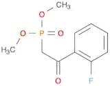Phosphonic acid, [2-(2-fluorophenyl)-2-oxoethyl]-, dimethyl ester