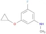3-Cyclopropoxy-5-fluoro-N-methylaniline