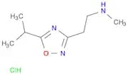[2-(5-isopropyl-1,2,4-oxadiazol-3-yl)ethyl]methylamine hydrochloride