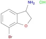 7-Bromo-2,3-dihydro-1-benzofuran-3-amine hcl