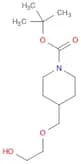 2-Methyl-2-propanyl 4-[(2-hydroxyethoxy)methyl]-1-piperidinecarboxylate
