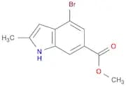 methyl4-bromo-2-methyl-1H-indole-6-carboxylate