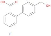 4-Fluoro-2-(4-hydroxymethylphenyl)benzoic acid