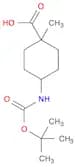 4-((tert-Butoxycarbonyl)amino)-1-methylcyclohexanecarboxylic acid