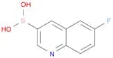 (6-fluoro-3-quinolinyl)boronic acid