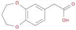2H-1,5-Benzodioxepin-7-acetic acid, 3,4-dihydro-