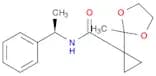 (R)-1-(2-Methyl-1,3-Dioxolan-2-Yl)-N-(1-Phenylethyl)Cyclopropanecarboxamide