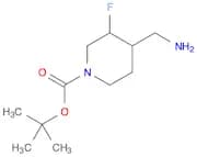 tert-Butyl 4-(Aminomethyl)-3-fluoropiperidine-1-carboxylate