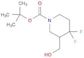 tert-Butyl 4,4-difluoro-3-(hydroxymethyl)-piperidine-1-carboxylate