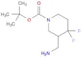 tert-butyl 3-(aminomethyl)-4,4-difluoropiperidine-1-carboxylate)