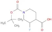 1-(tert-Butoxycarbonyl)-3-fluoropiperidine-4-carboxylic acid