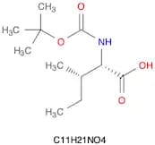 L-Isoleucine, N-[(1,1-dimethylethoxy)carbonyl]-
