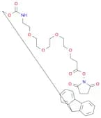 α-(fmoc-amino)-ω-(succinimidyl propionate) tetra(ethylene glycol)