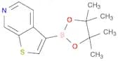 3-(4,4,5,5-Tetramethyl-1,3,2-dioxaborolan-2-yl)thieno[2,3-c]pyridine