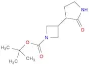 tert-Butyl 3-(2-oxopyrrolidin-3-yl)azetidine-1-carboxylate