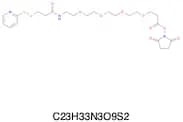 N-[3-(o-Pyridyldisulfido)propanoyl]-15-amino-4,7,10,13-tetraoxa-pentadecanoyl succinimidyl ester
