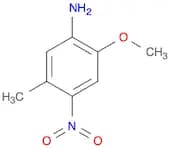 Benzenamine, 2-methoxy-5-methyl-4-nitro-