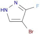 4-Bromo-3-fluoro-2H-pyrazole