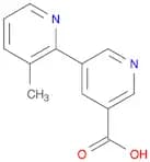 3-Methyl-[2,3'-bipyridine]-5'-carboxylic acid