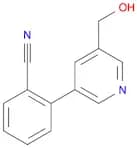 2-(5-(Hydroxymethyl)pyridin-3-yl)benzonitrile
