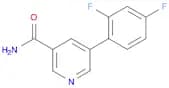 5-(2,4-Difluorophenyl)nicotinamide