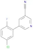 5-(5-Chloro-2-fluorophenyl)nicotinonitrile