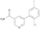 5-(2-Chloro-5-fluorophenyl)nicotinamide
