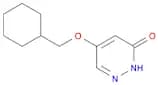 5-(Cyclohexylmethoxy)pyridazin-3(2H)-one